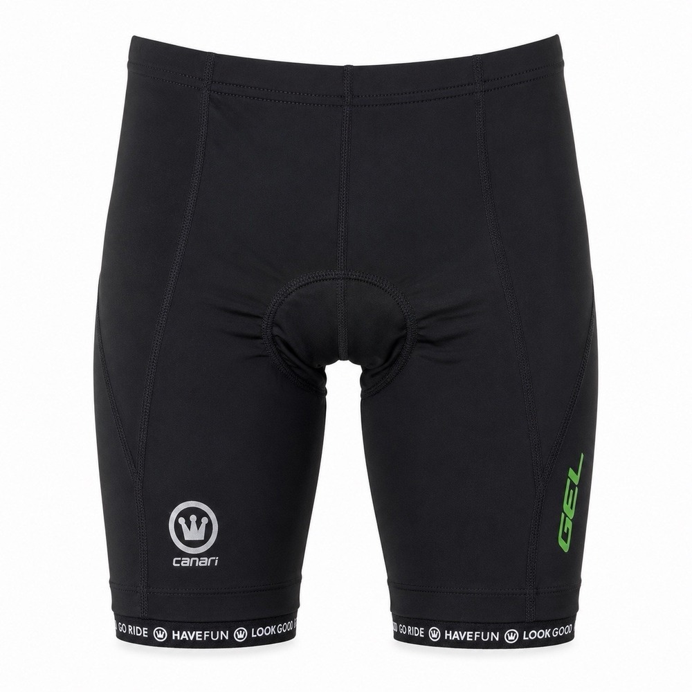 Canari Mens Gel Padded Cycling Compression Shorts Black Medium M Bike Athletic
